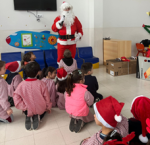Figura 7 – Festa de Natal e entrega de presentes 2024.